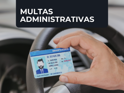 MULTAS ADMINISTRATIVAS NÃO GERAM SUSPENSÃO OU CASSAÇÃO DA CNH